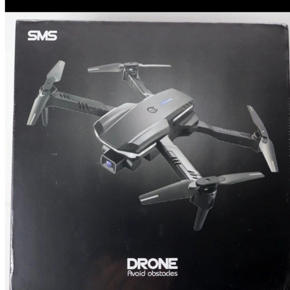 NIB 4K SMS Foldable Drone Obstacle‎ Avoidance High Quality Camera MSRP $299.99